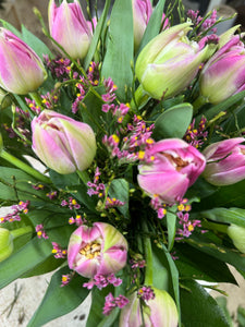 Tulpenstrauß in Rosa