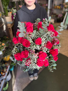 Rosenstrauß mit V.I.PINK Rosen